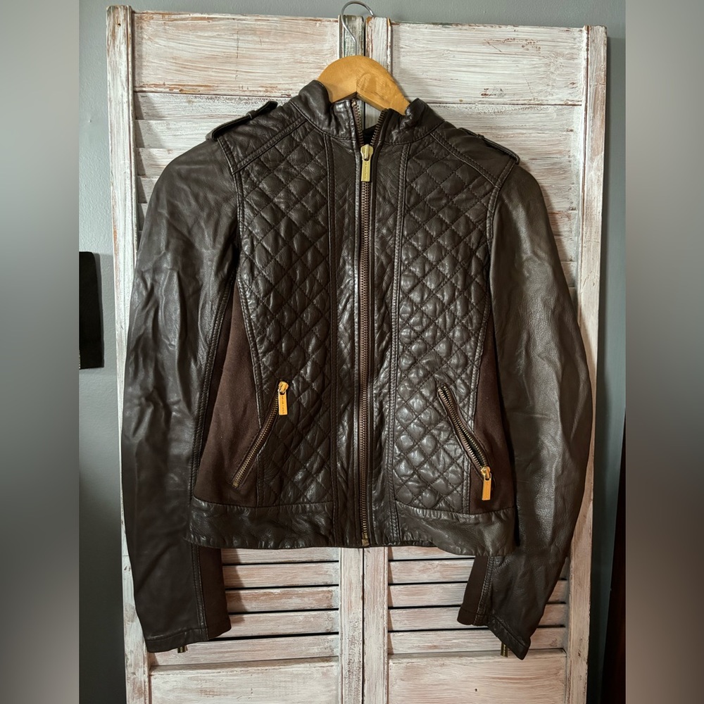 Michael Michael Kors leather jacket